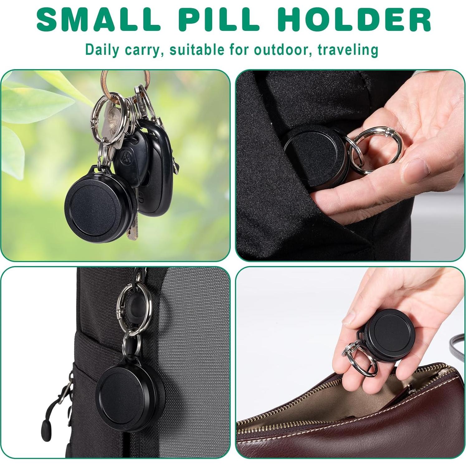 Estuche de Metal SOBAHIDO para Pastillas y Llaves Negro