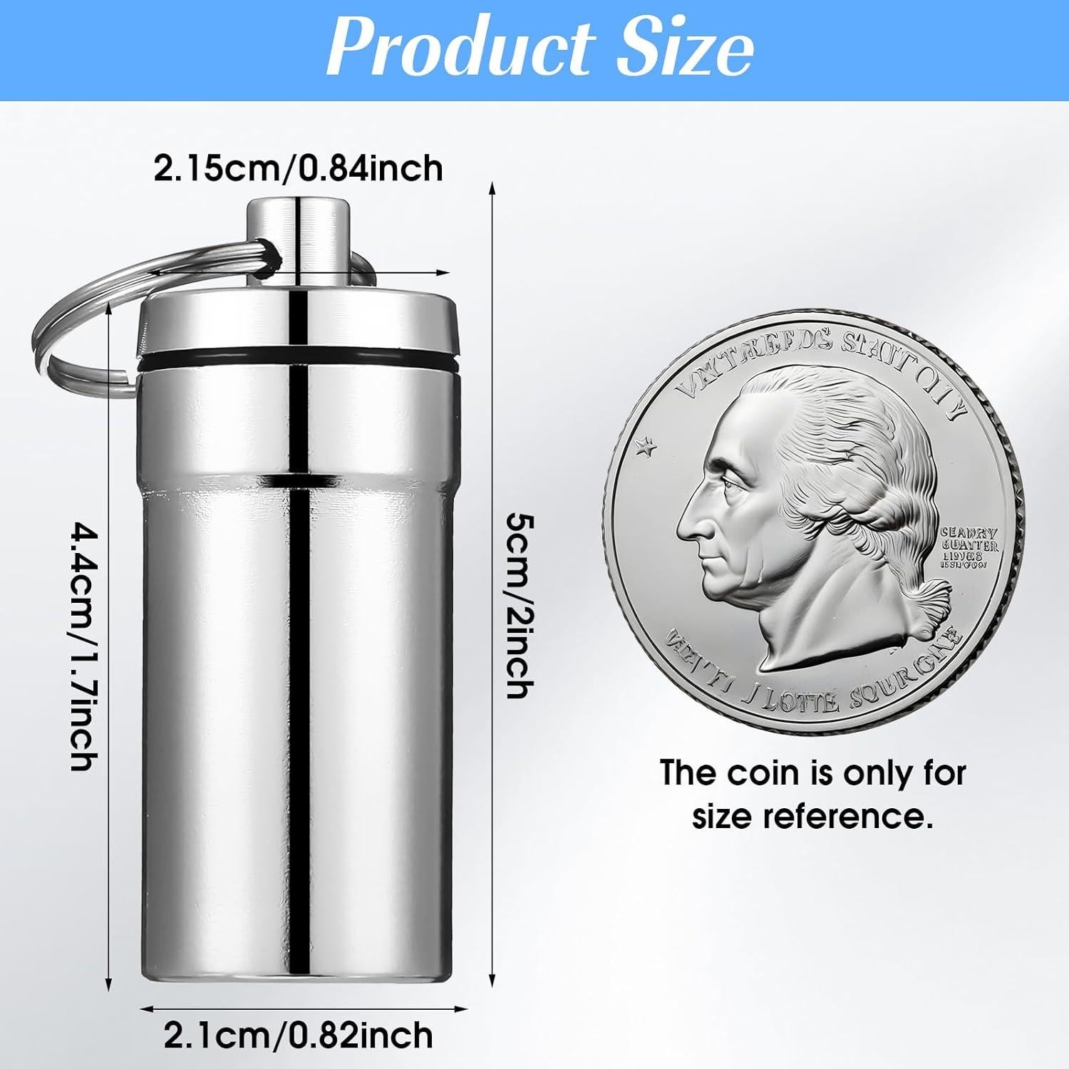 Estuche de Metal para Tapones de Oído LLOUSSAK - 2 Piezas