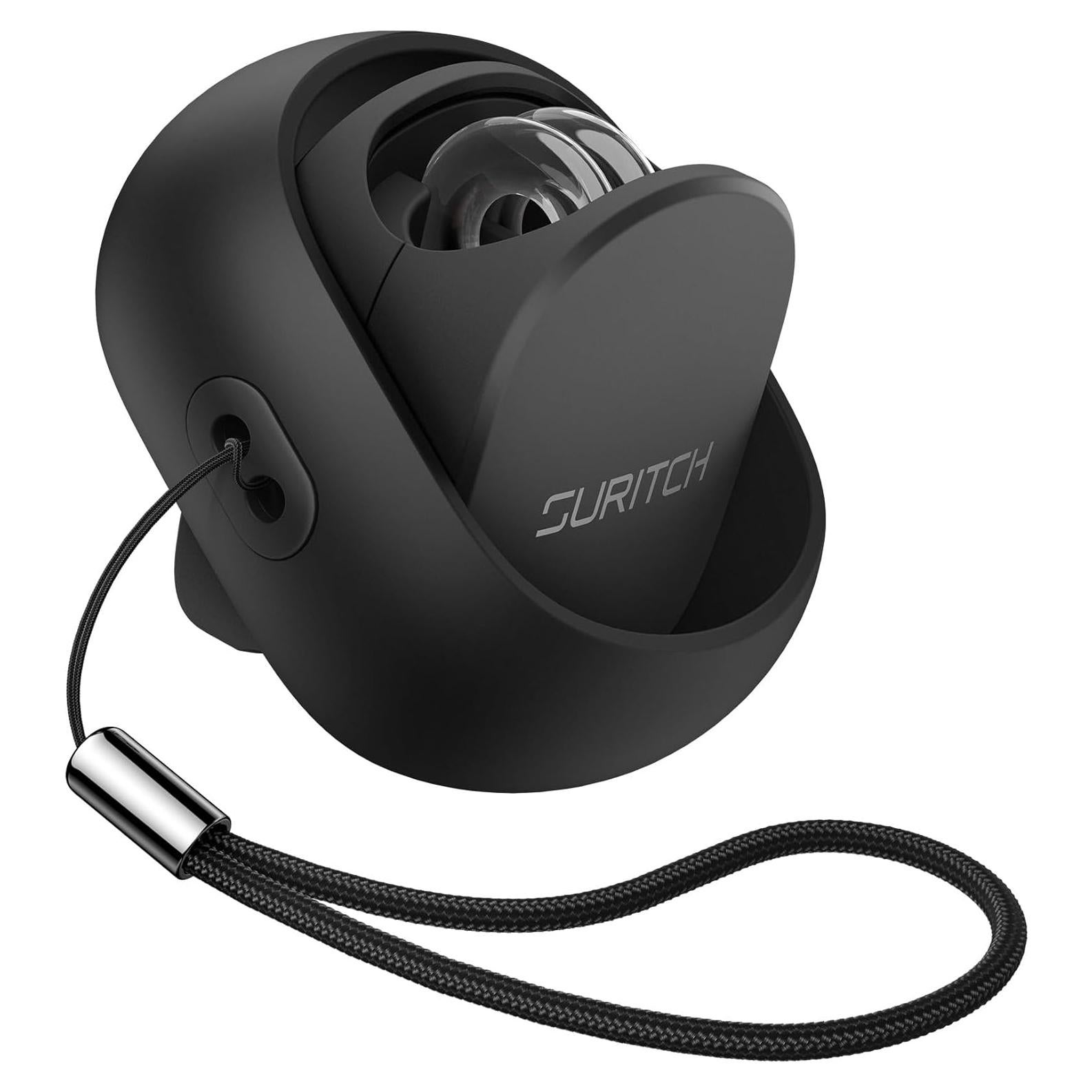 Funda SURITCH para Tapones de Oído Loop - Negro, Compacta y Portátil