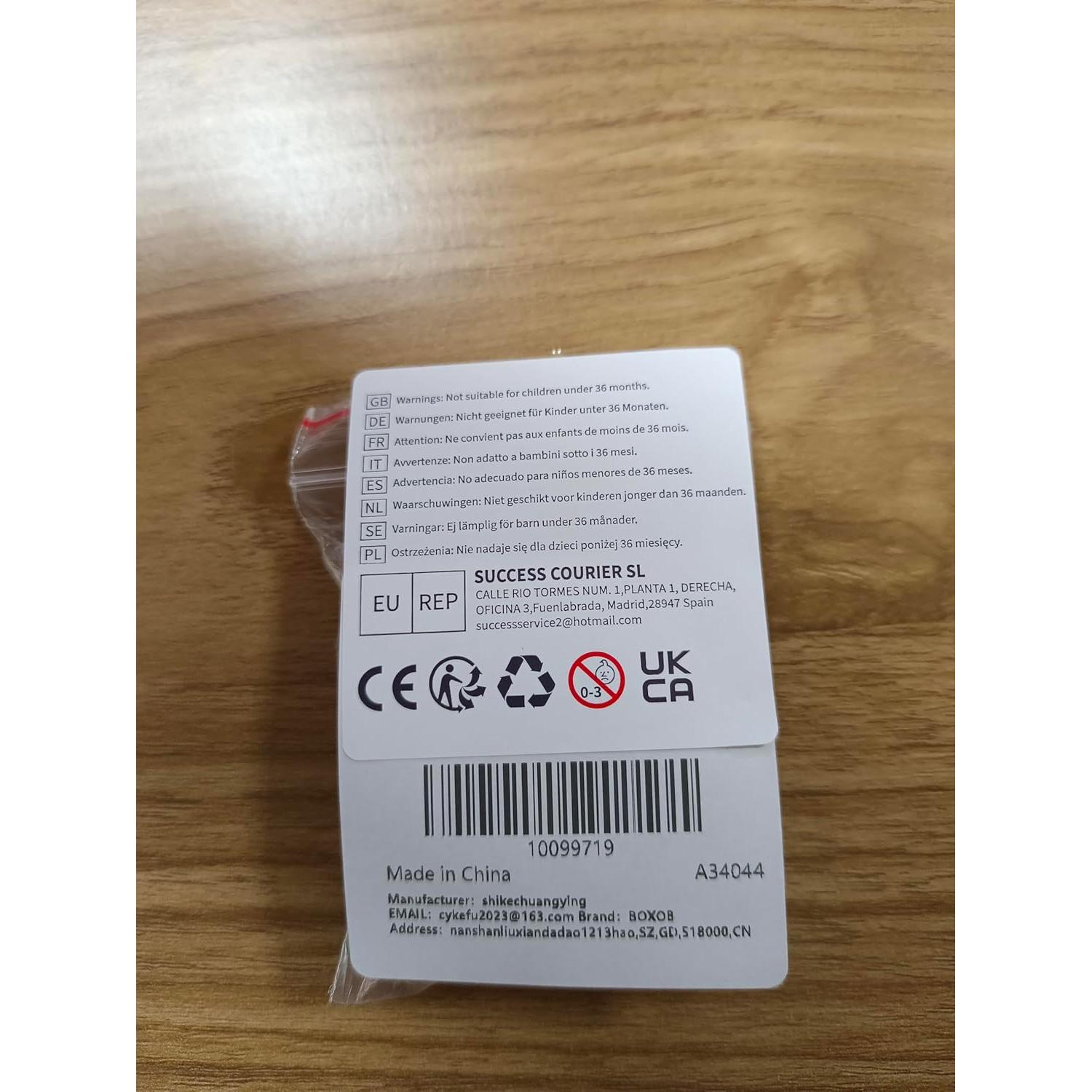 Estuche Mini Portátil para Tapones de Oído BOXOB - Negro