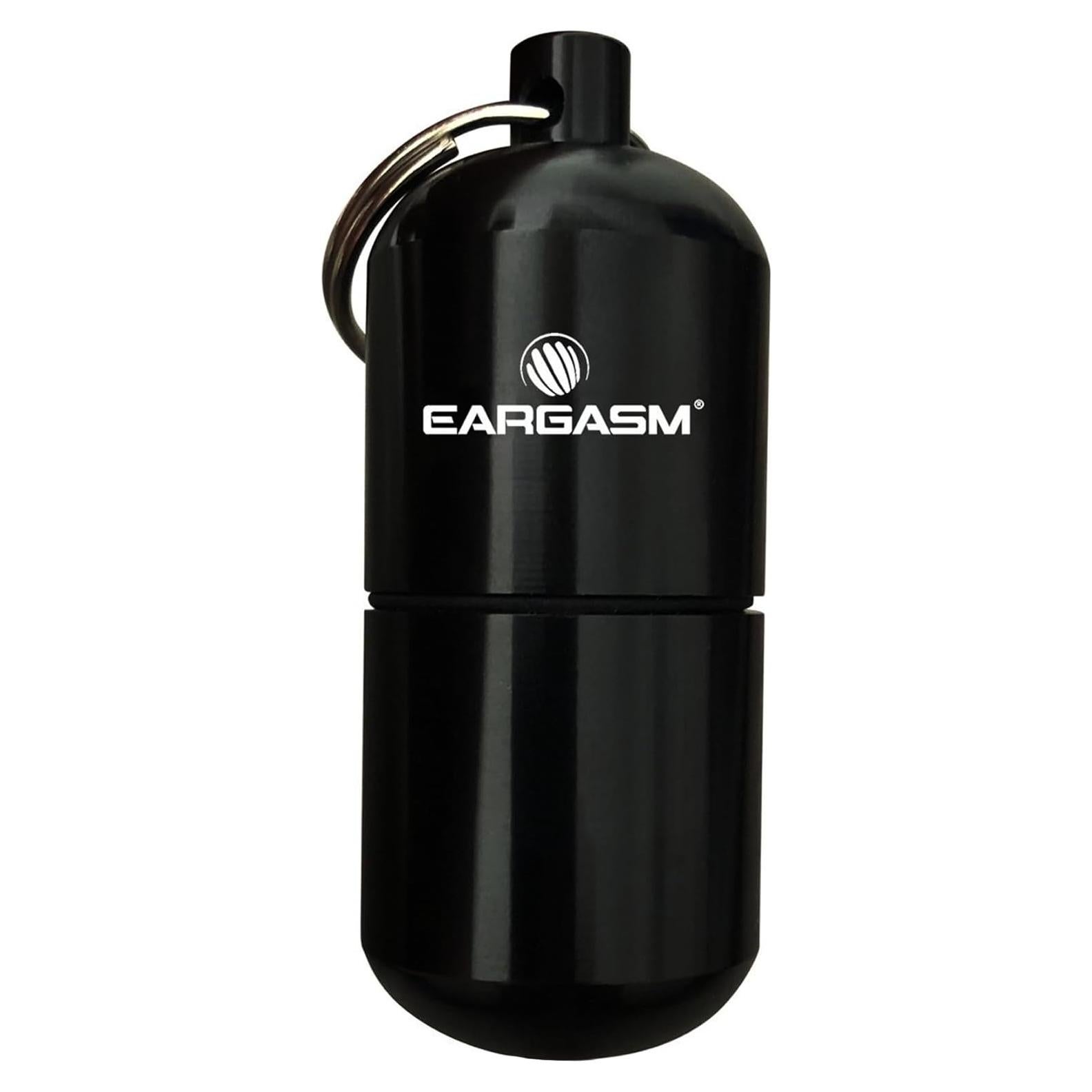 Estuche de viaje Eargasm HTPO para tapones de oídos - Negro