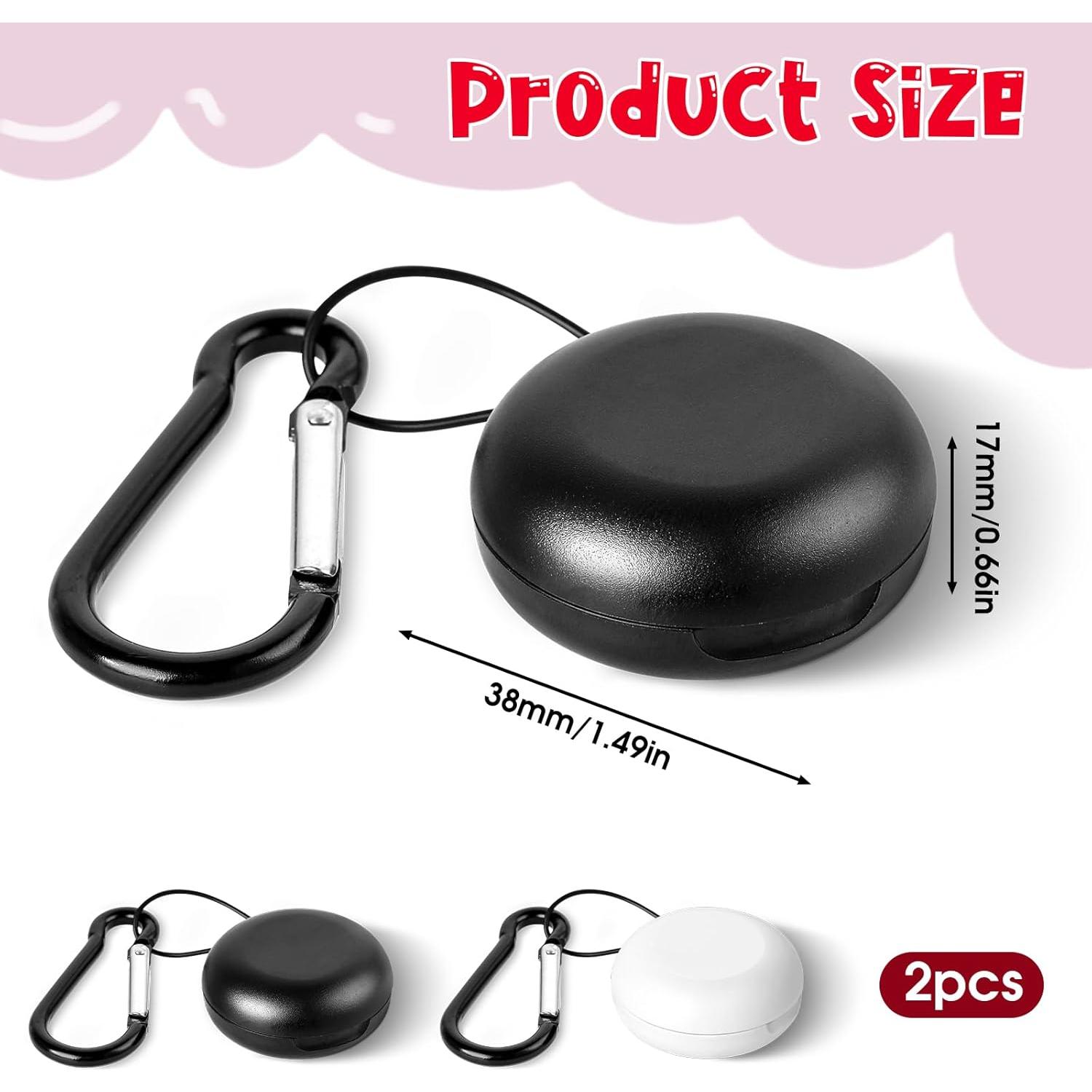 Estuches para Tapones de Oído Giantree 2pcs Portátiles ABS