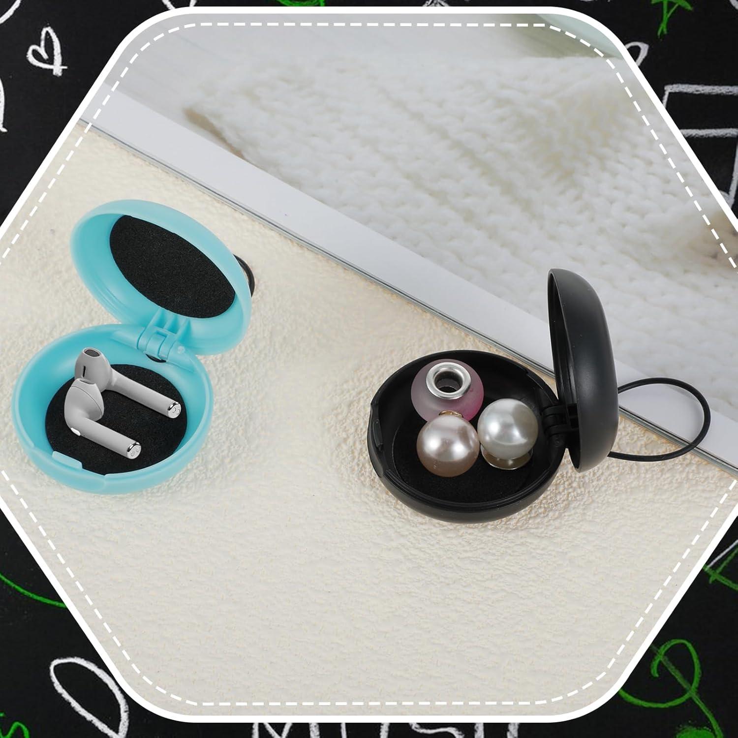 Estuches para Tapones de Oído Bewudy - 2 Piezas Mini Portátil