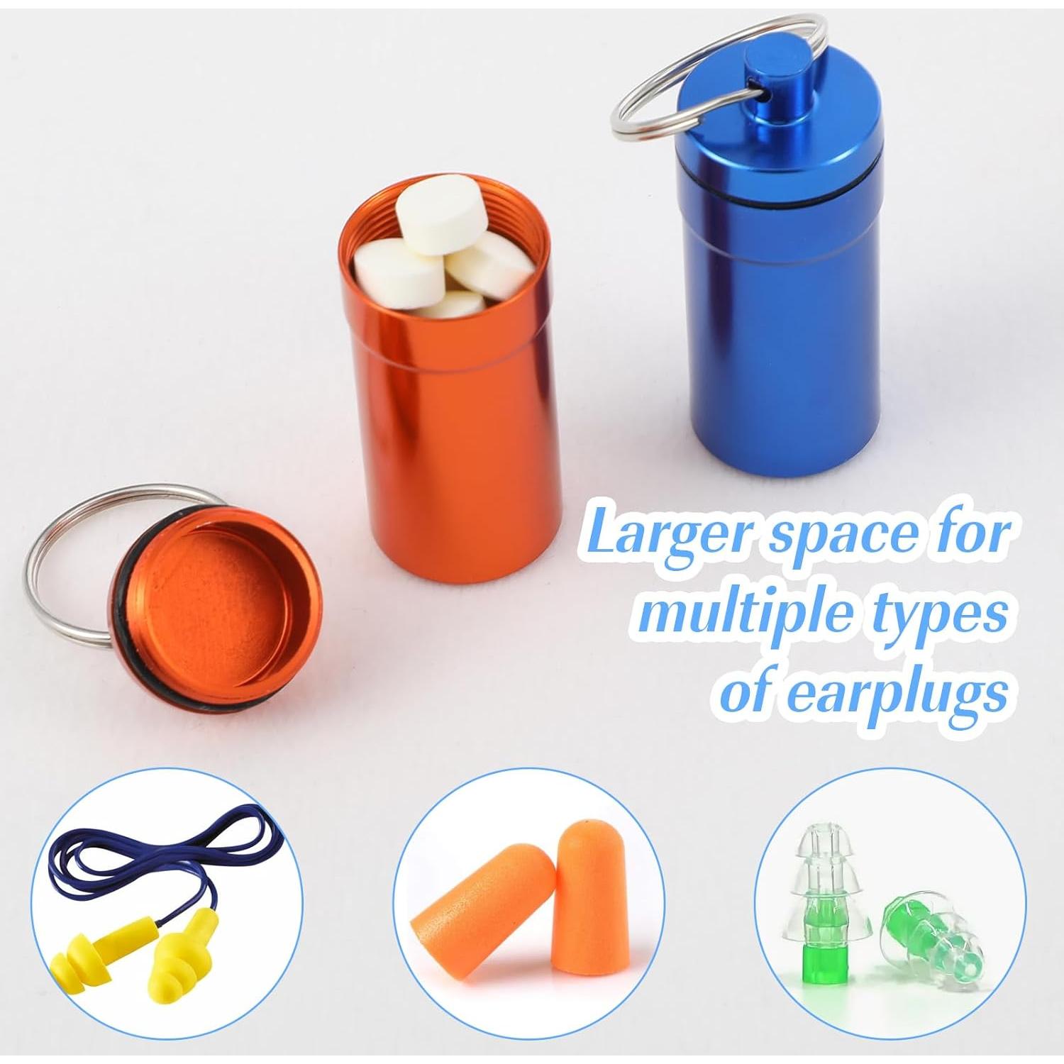 Estuche de Metal para Tapones de Oído LLOUSSAK - 2 Piezas