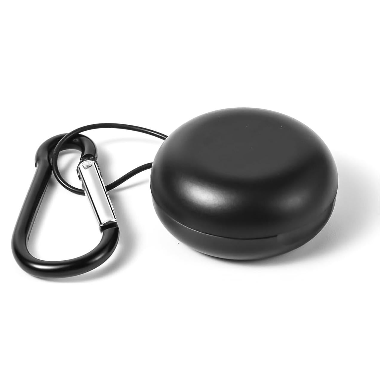 Estuche portátil para tapones de oídos BOXOB con llavero