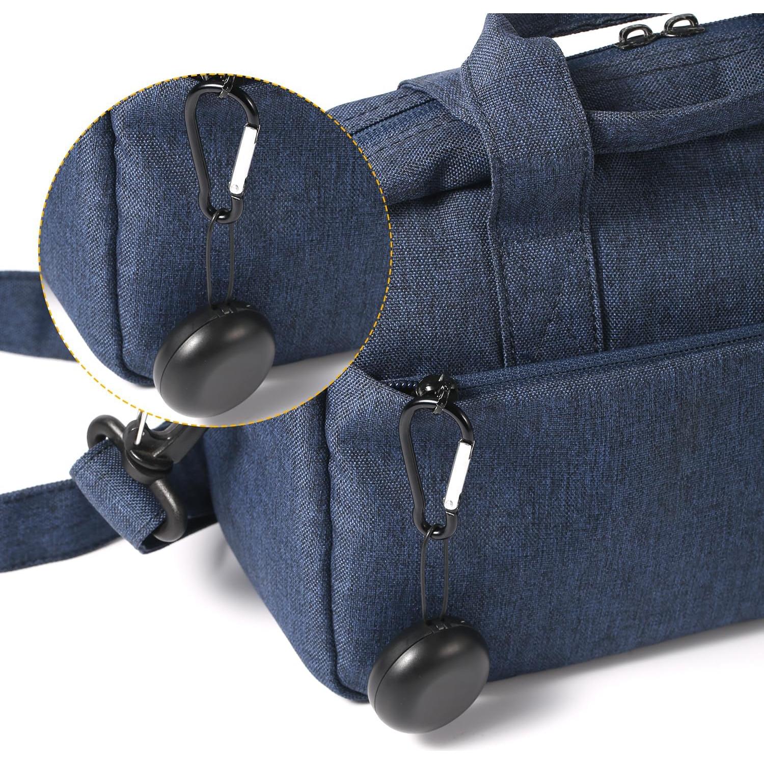 Estuche portátil para tapones de oídos BOXOB con llavero