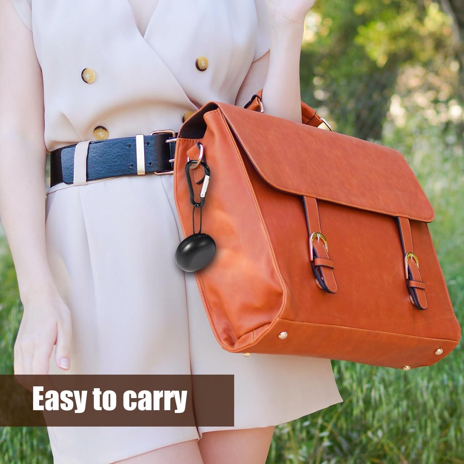 Estuche portátil para tapones de oídos BOXOB con llavero