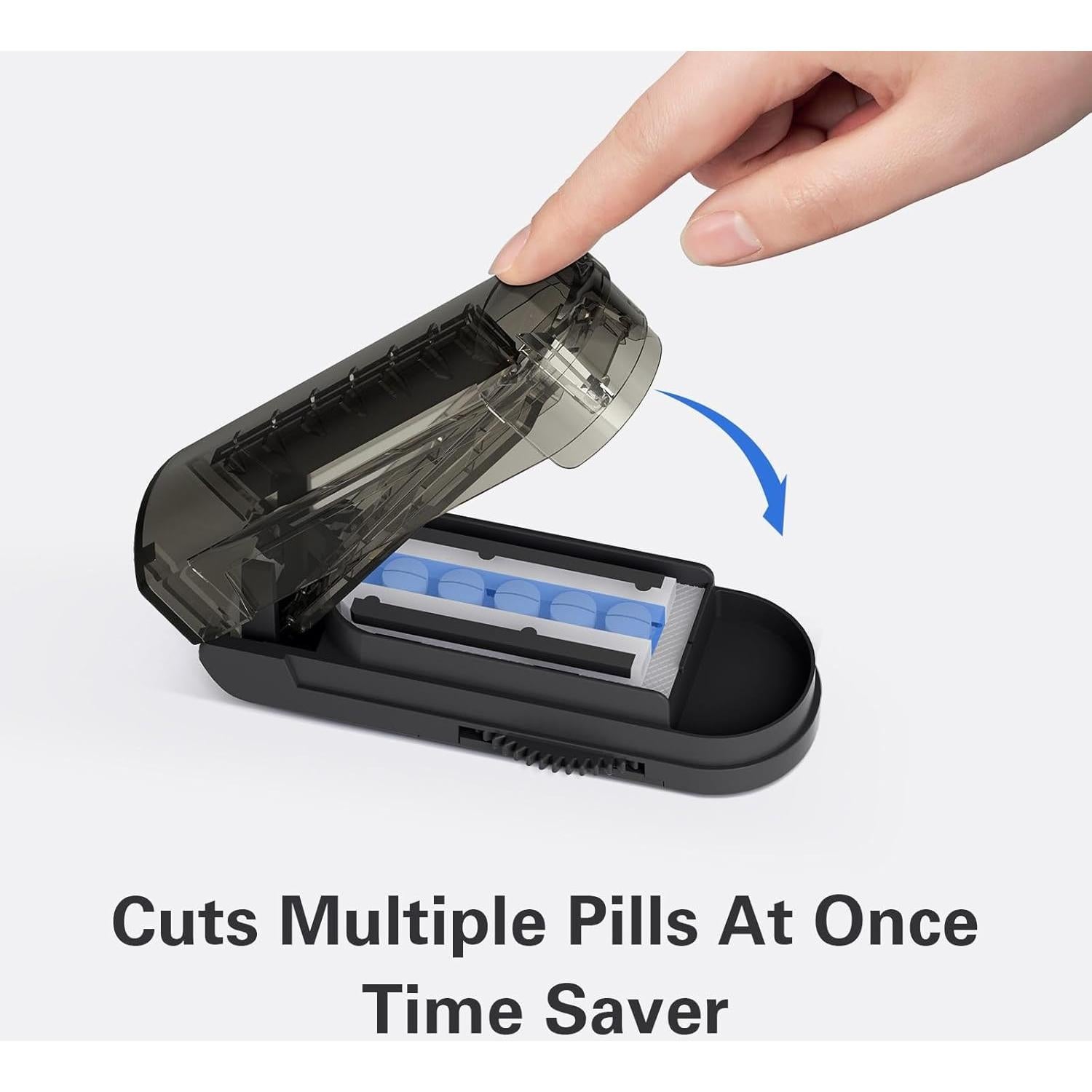 Cortador de Pastillas ONE PIX Gris - Corta Múltiples Pastillas