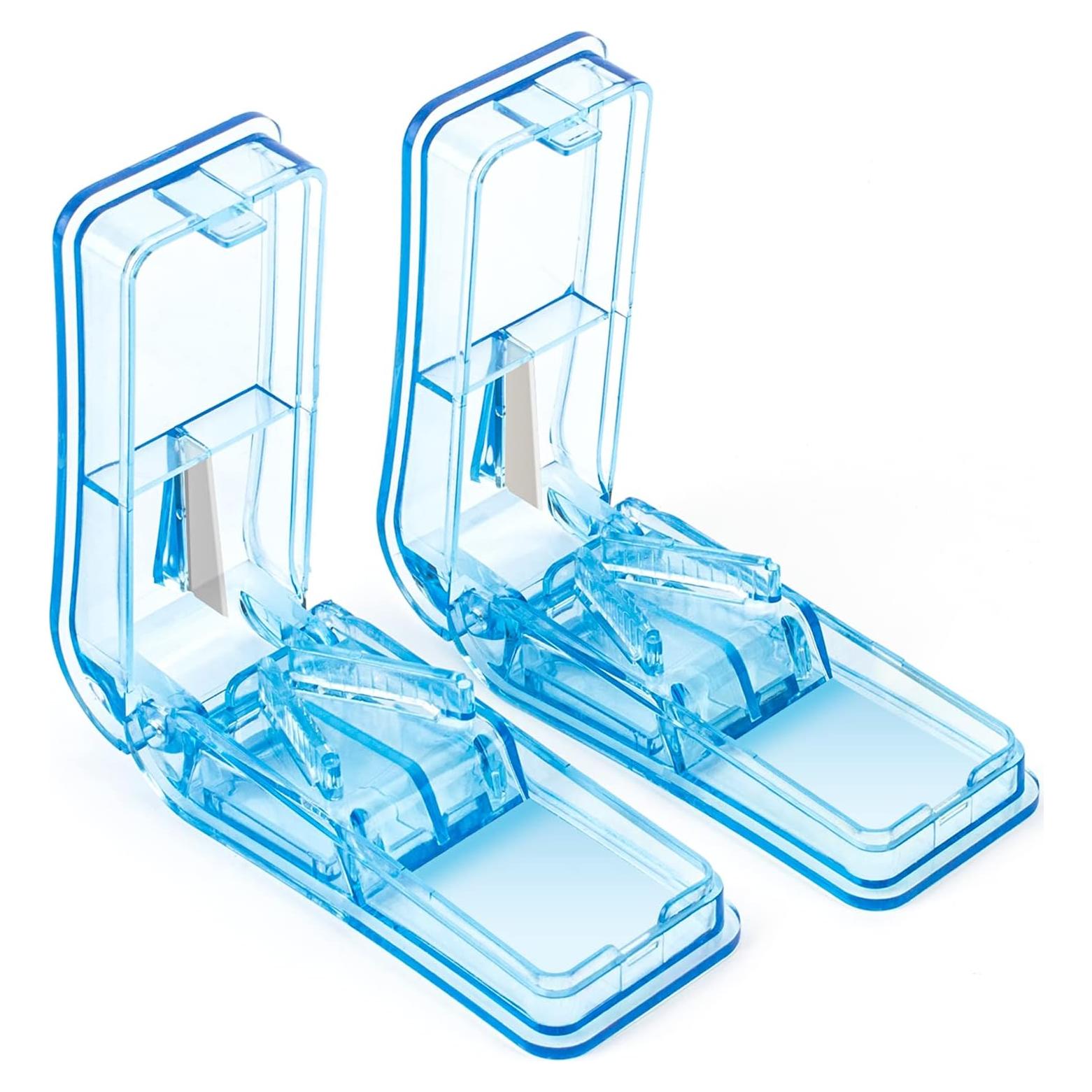 Cortador de Pastillas Profesional 2PCS Azul - Acero Inoxidable