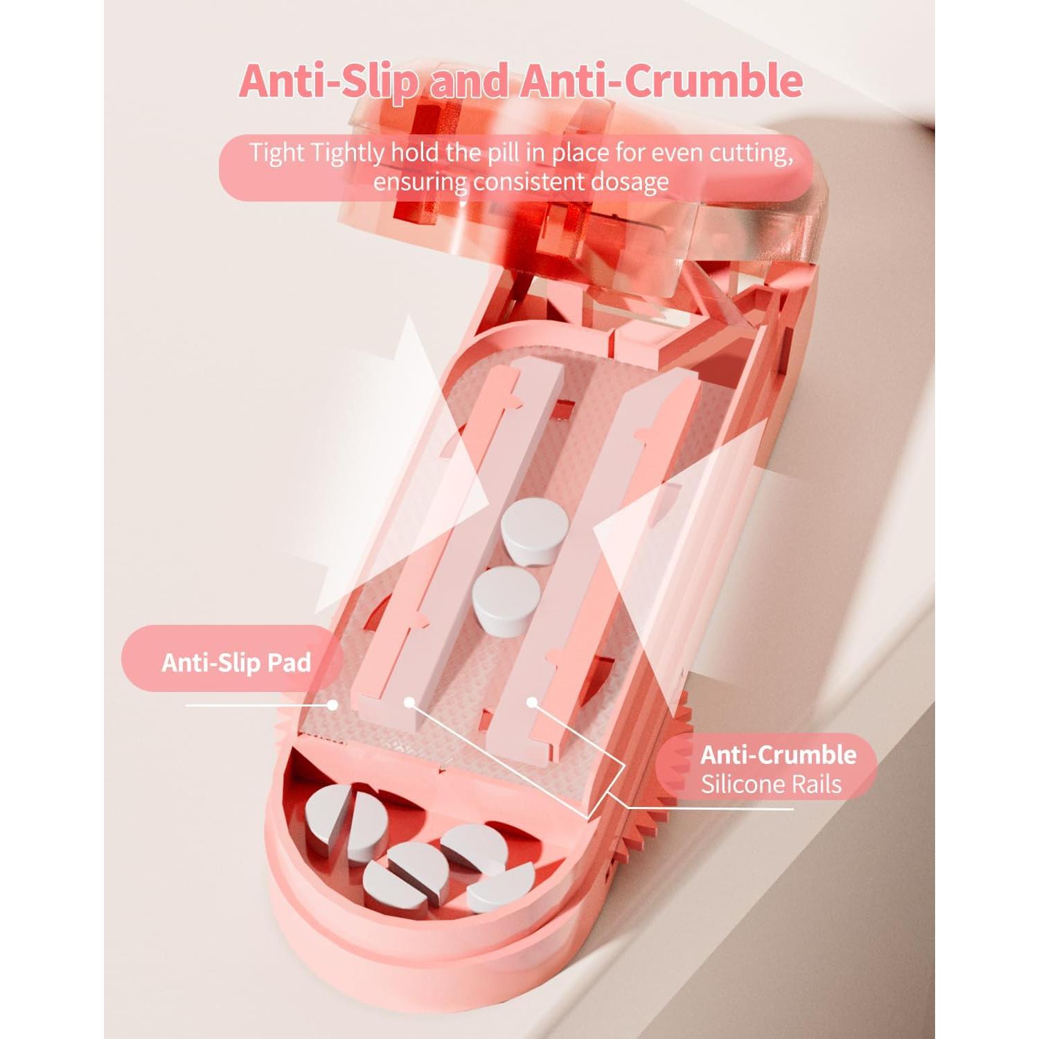 Cortador de Pastillas Rosa Cotatoc A-388 con Guardia de Seguridad