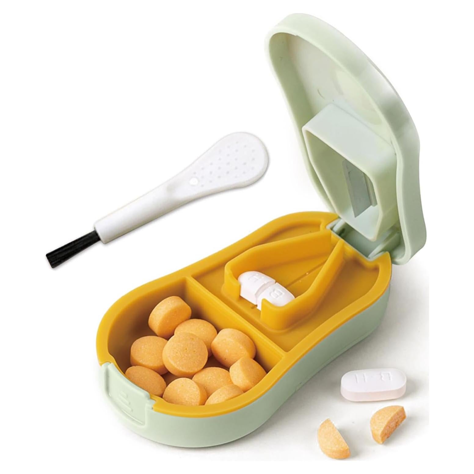 Cortador de Pastillas FANSTINOW Cian - Ajustable y Antideslizante