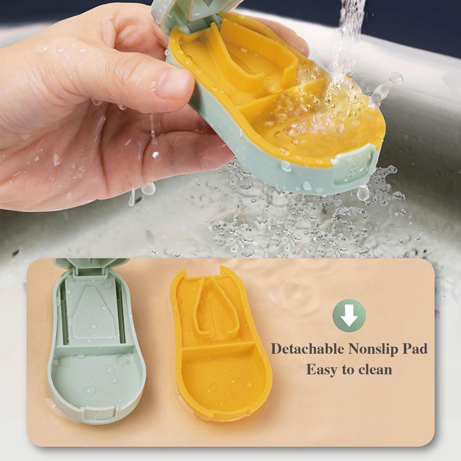 Cortador de Pastillas FANSTINOW Cian - Ajustable y Antideslizante