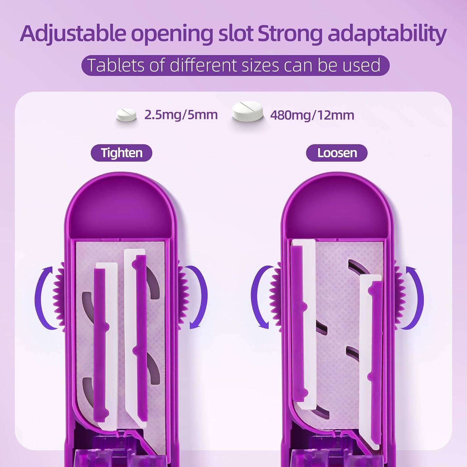 Cortador de Pastillas DUBSTAR Ajustable para Pastillas Pequeñas y Grandes