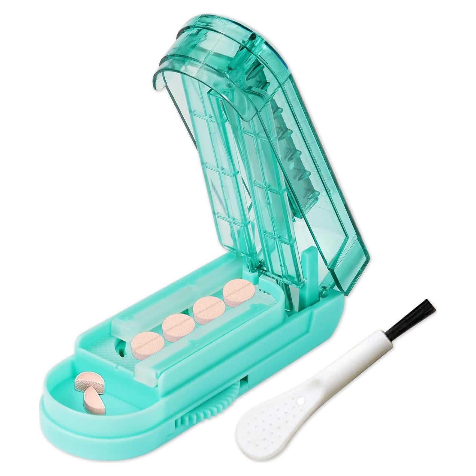 Cortador de Pastillas Ajustable JohnBee Azul Lago - Precisión y Seguridad