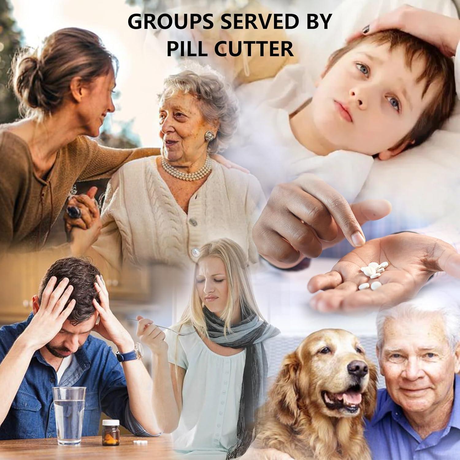 Cortador de Pastillas Ajustable JohnBee Azul Lago - Precisión y Seguridad