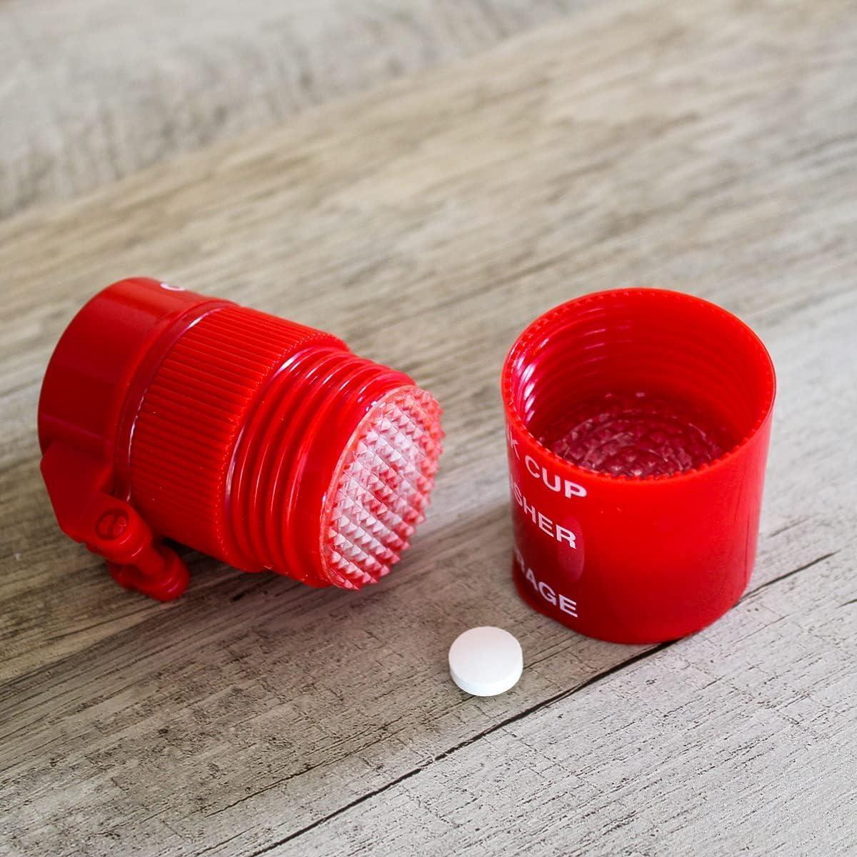 Cortador y Triturador de Pastillas Ezy Dose Rojo 3 en 1