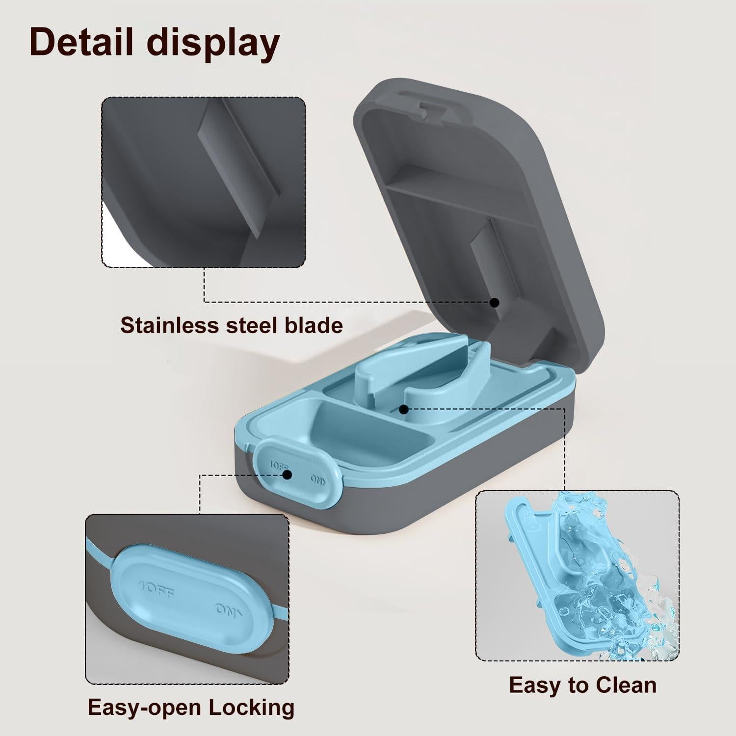 Cortador de Pastillas Vilosa U-Azul | Divisor para Múltiples Tamaños