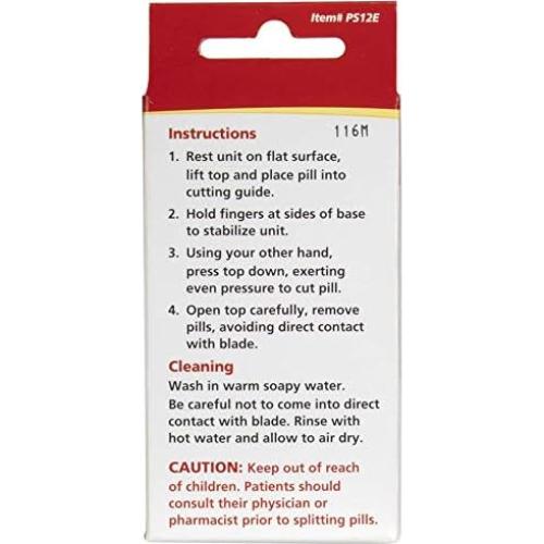 Cortador de Pastillas Acu-Life con Almacenamiento 5x3.8 cm