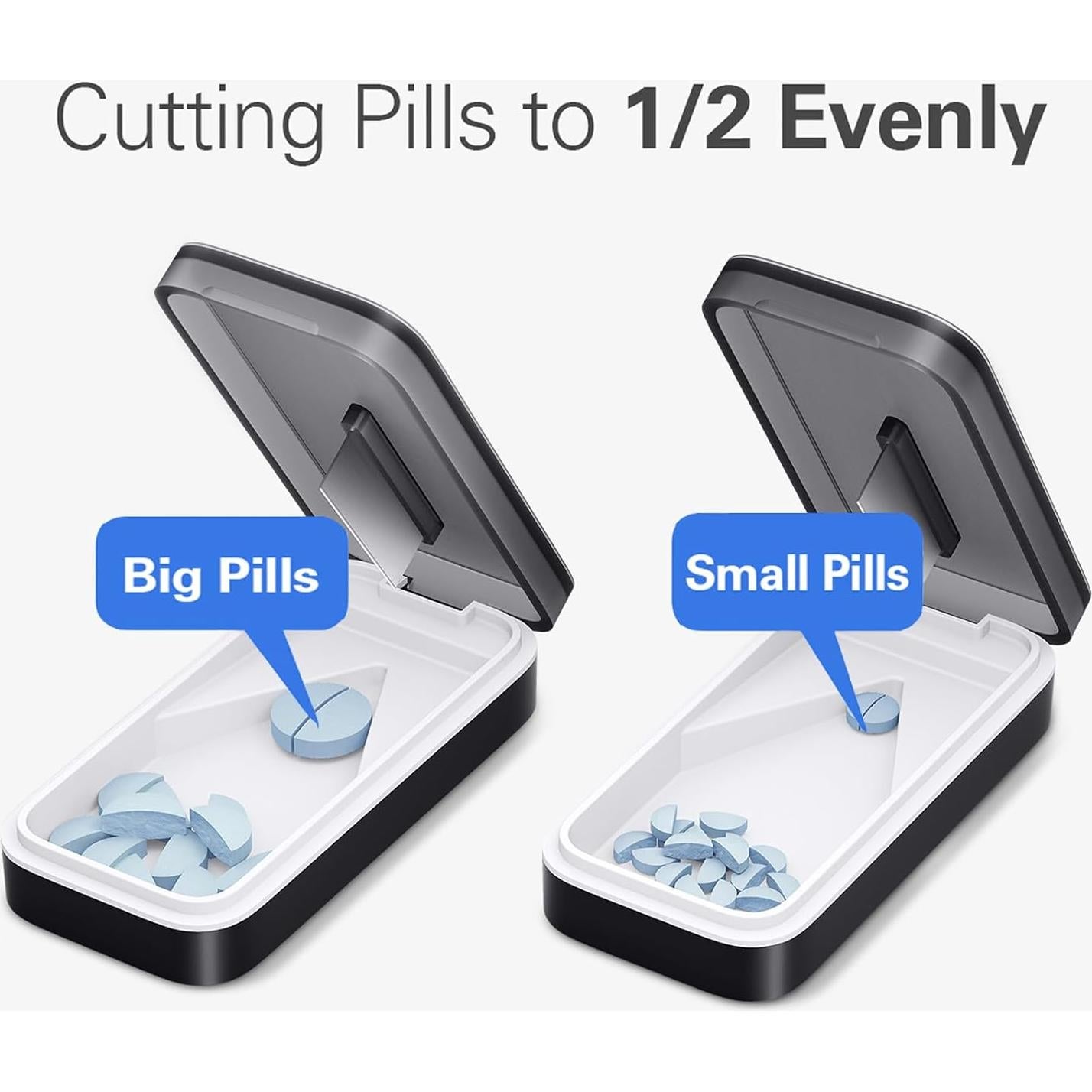 Cortador de Píldoras BUG HULL con Almohadilla de Silicona