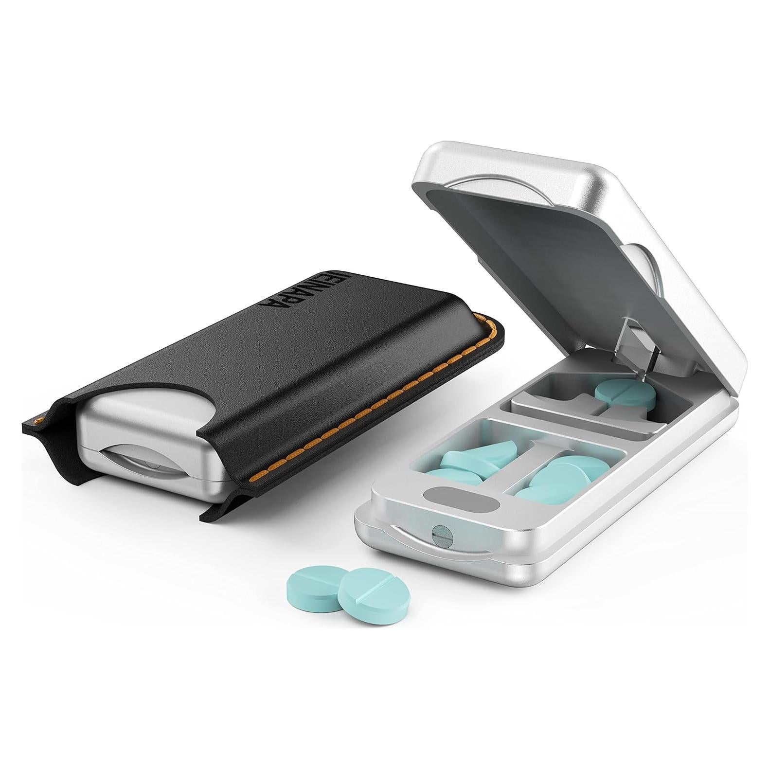 Cortador de Pastillas JEINAPA de Aluminio y Acero Inoxidable Plata