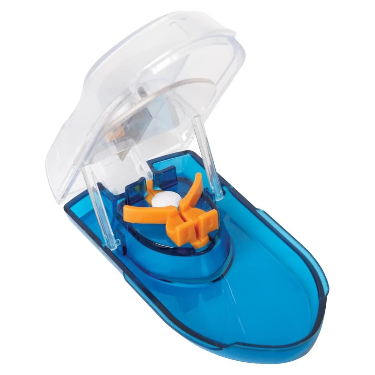 Cortador de Pastillas Ezy Dose Azul con Escudo de Seguridad