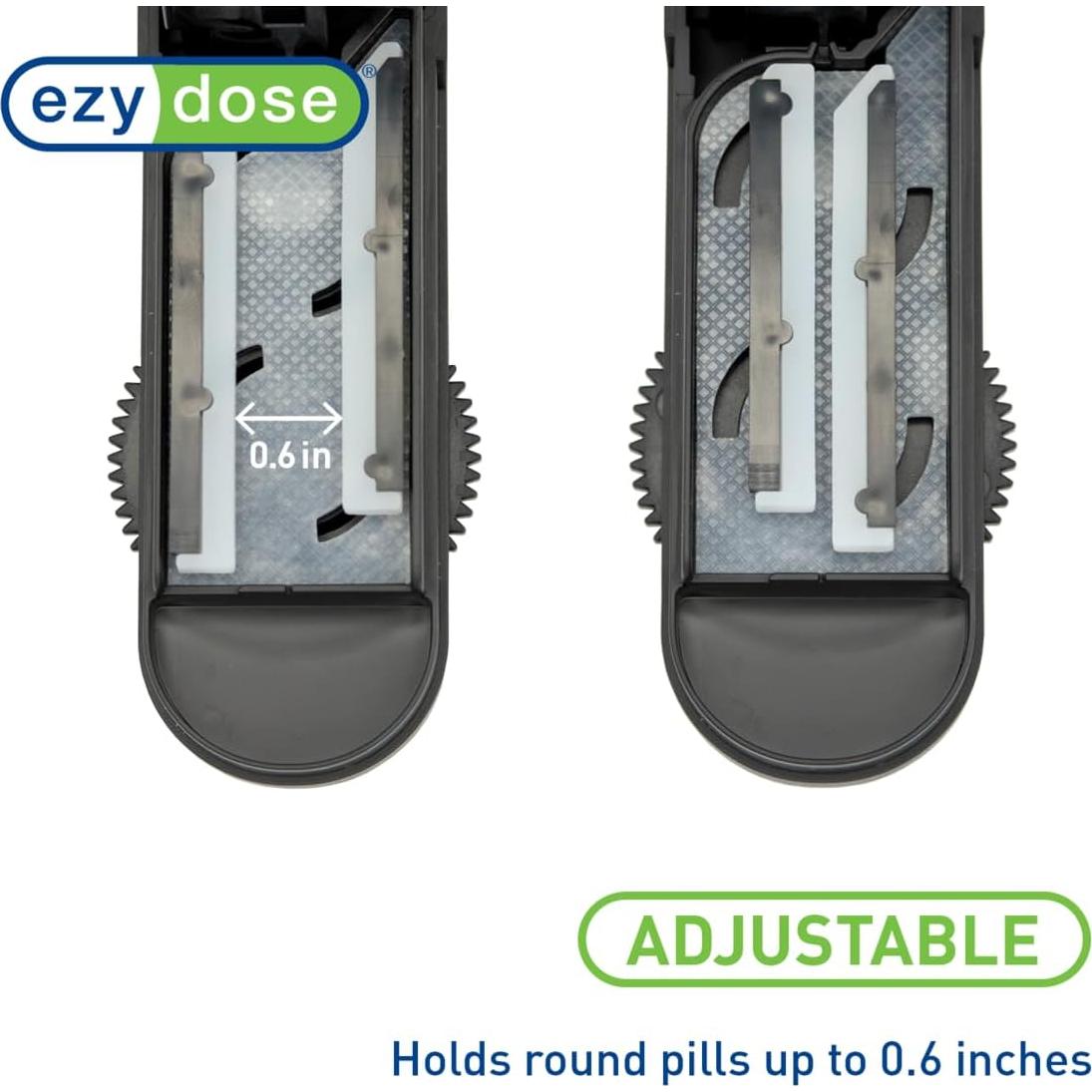 Cortador de Pastillas Ezy Dose Compacto de Acero Inoxidable