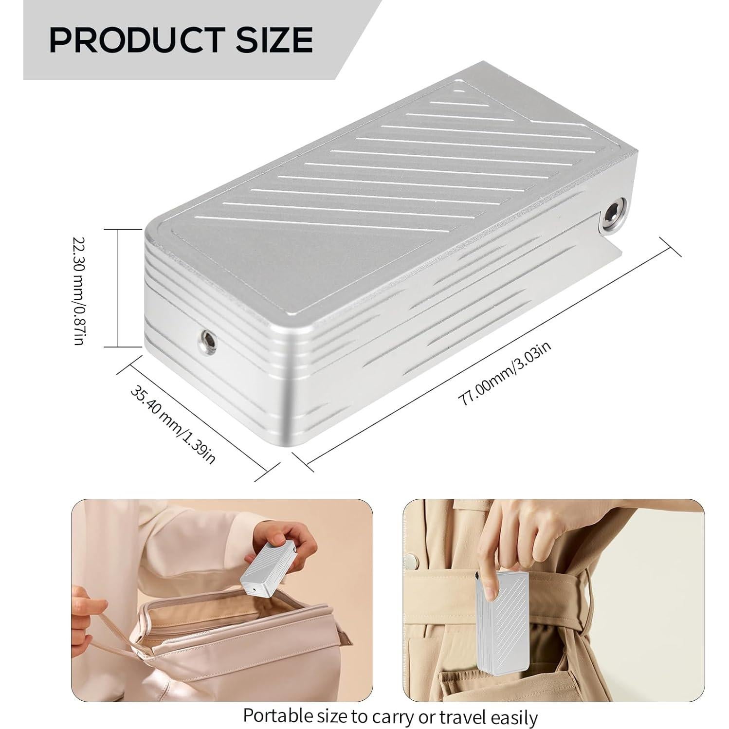 Cortador de Pastillas Profesional Minlen Plata - Aluminio y Acero Inoxidable