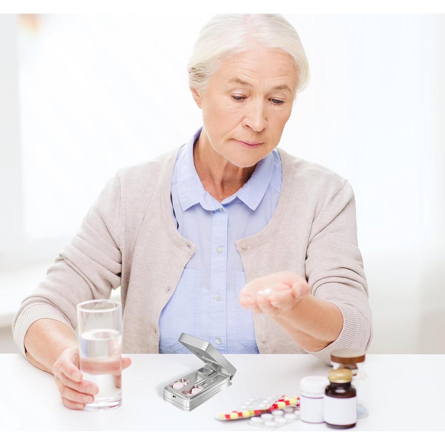 Cortador de Pastillas Profesional Minlen Plata - Aluminio y Acero Inoxidable