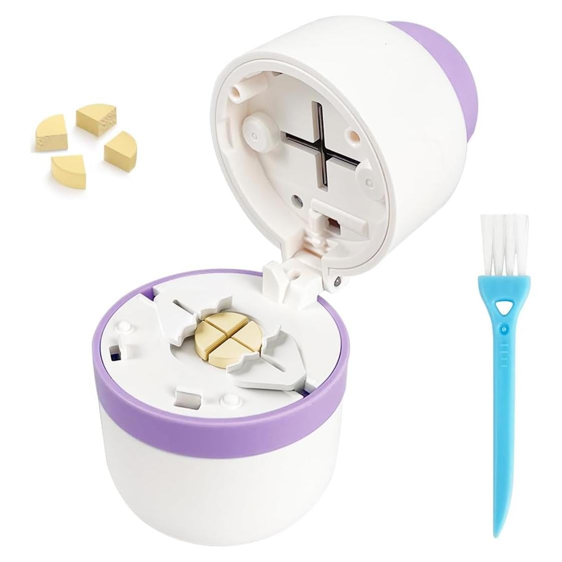 Cortador de Pastillas ZJYW-0314 con Cuchilla Inoxidable - Púrpura