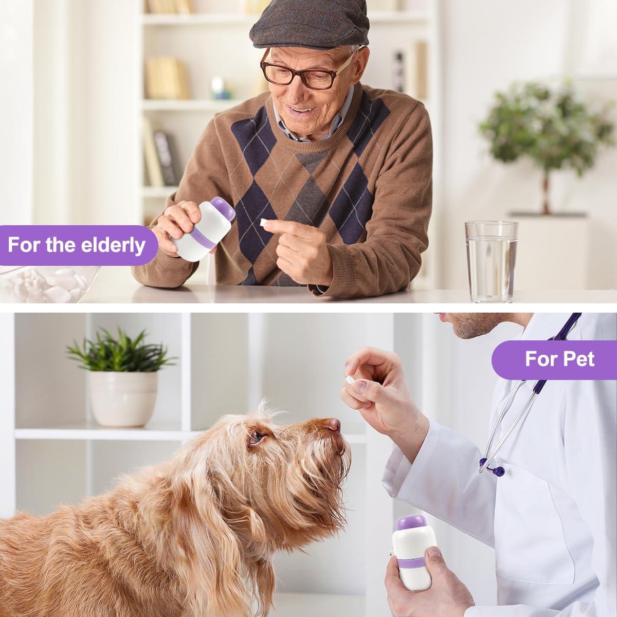 Cortador de Pastillas ZJYW-0314 con Cuchilla Inoxidable - Púrpura