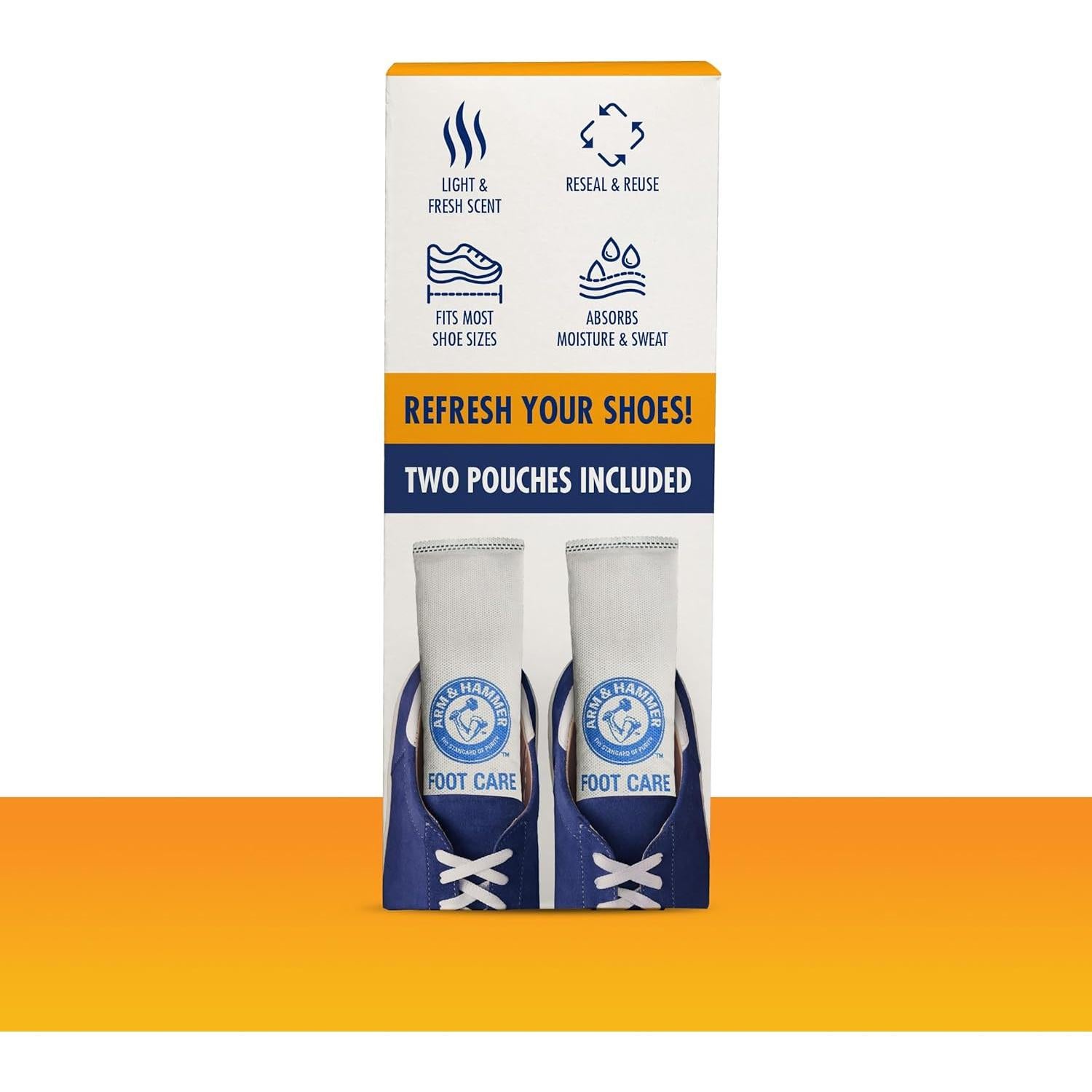 Bolsas Desodorantes para Calzado Arm & Hammer - 2 Pares