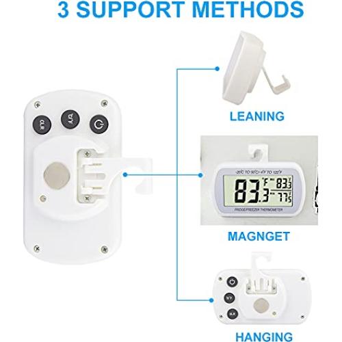 Termómetro Digital VOULOIR para Refrigerador y Congelador