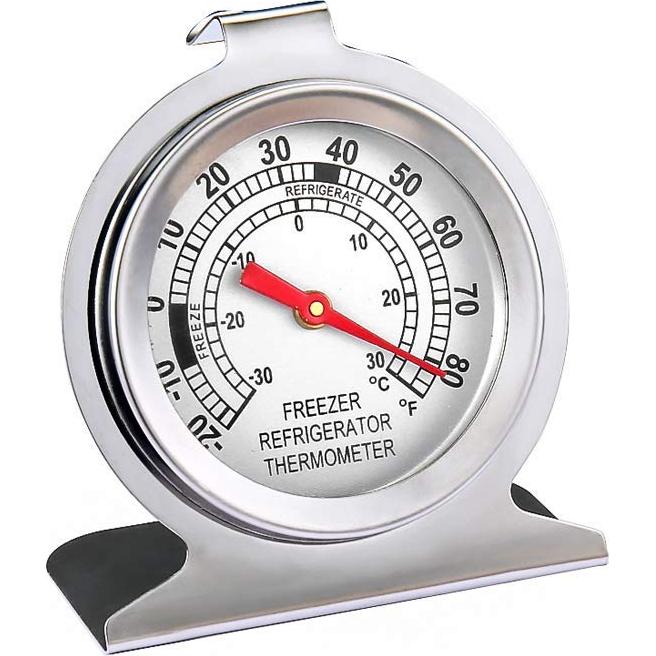 Termómetro de Refrigerador Congelador LinkDm Acero Inoxidable 12 Unidades