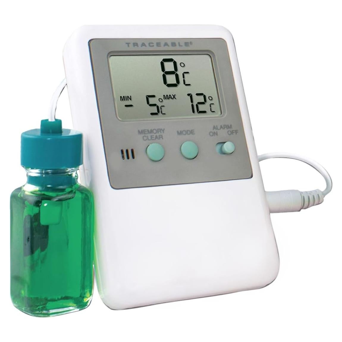Termómetro Digital Rastreable COLE-PARMER AO-94460-72 Sonda de Botella