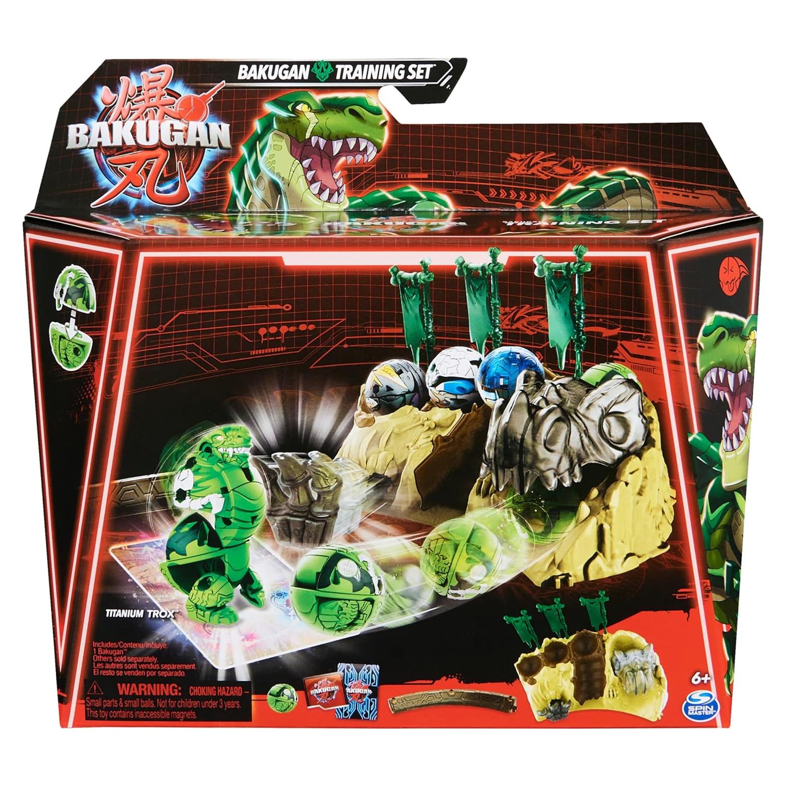 Conjunto de Entrenamiento Bakugan Spin Master con Trox