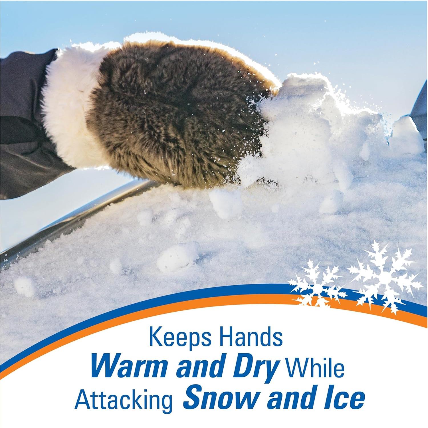 Mitón de Raspado de Hielo SubZero 13929 Piel Sintética 1 Unidad