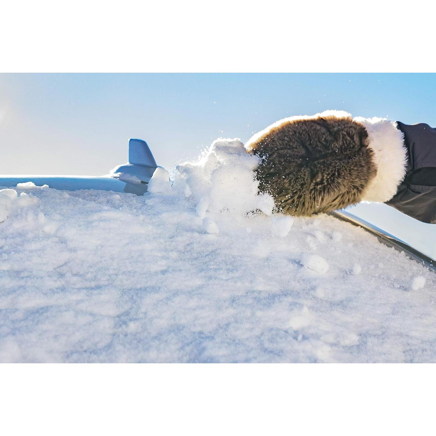 Mitón de Raspado de Hielo SubZero 13929 Piel Sintética 1 Unidad