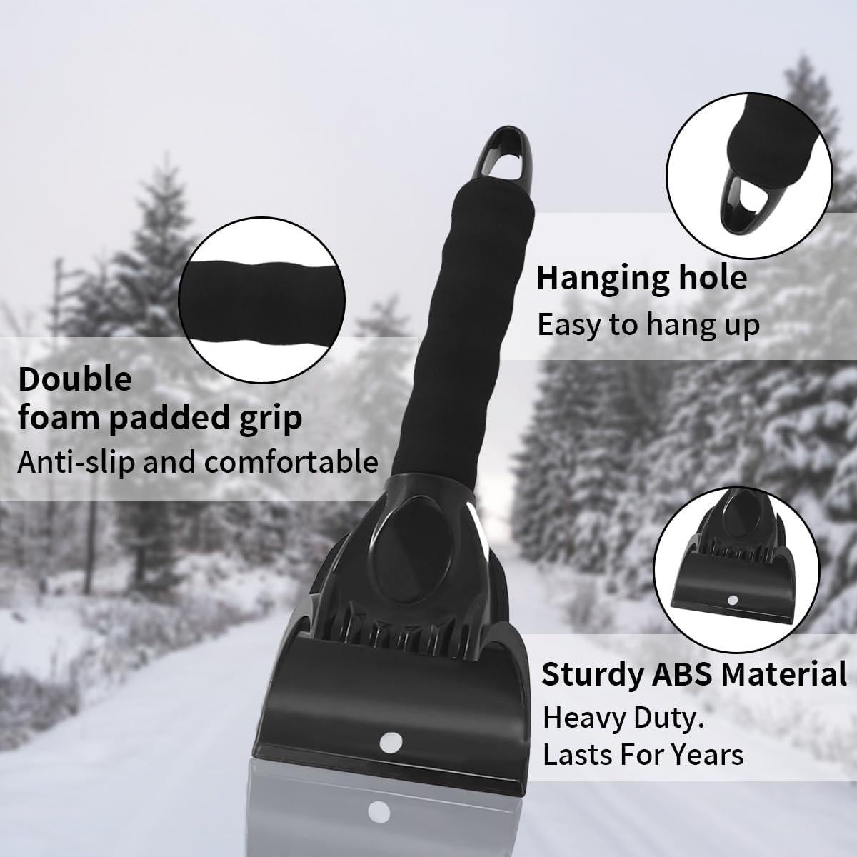 Guante Raspador de Hielo GLSOWEE para Parabrisas - Impermeable