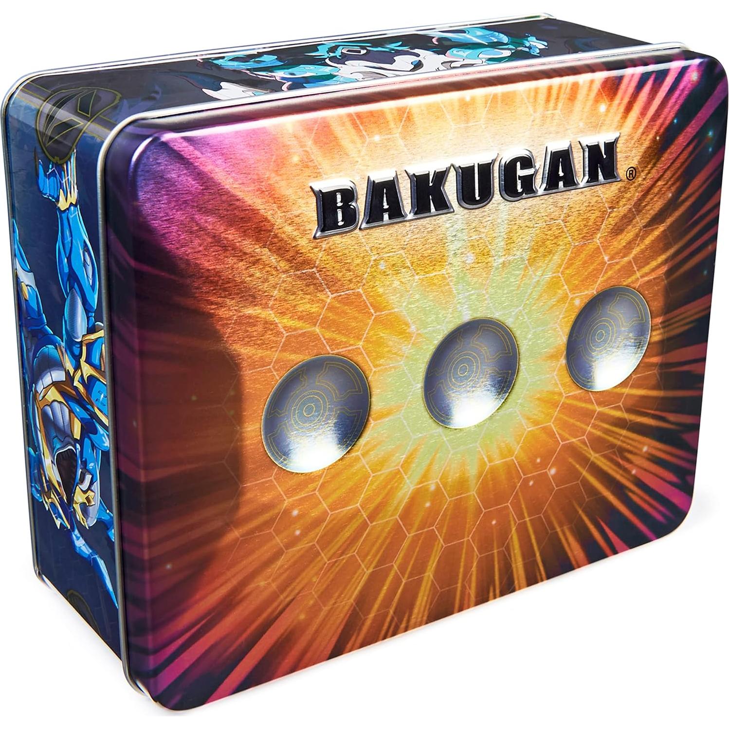 BAKUGAN Baku-Tin Metal con Darkus Sectanoid y Sorpresa