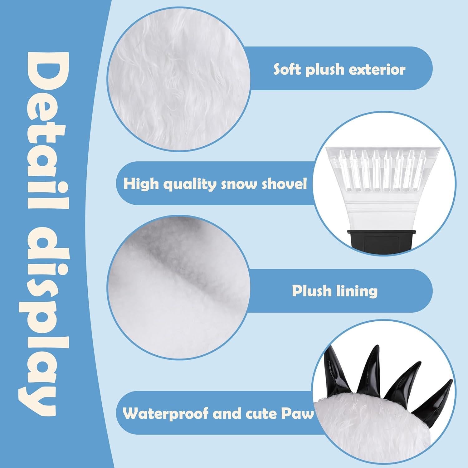 Raspador de Hielo con Guante Codree 2 Pcs - Sin Rayones