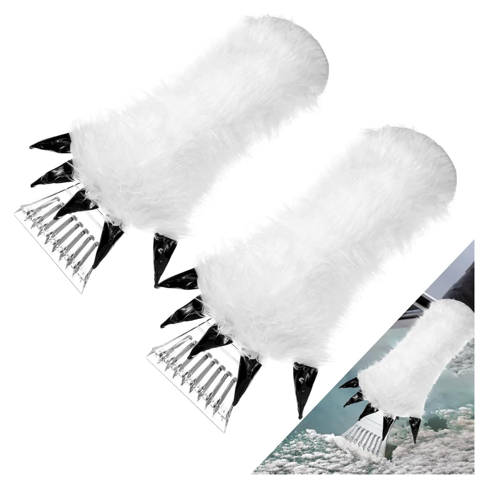 Guantes Raspadores de Hielo Lanties - 2 Pcs Aislados 30x16 cm