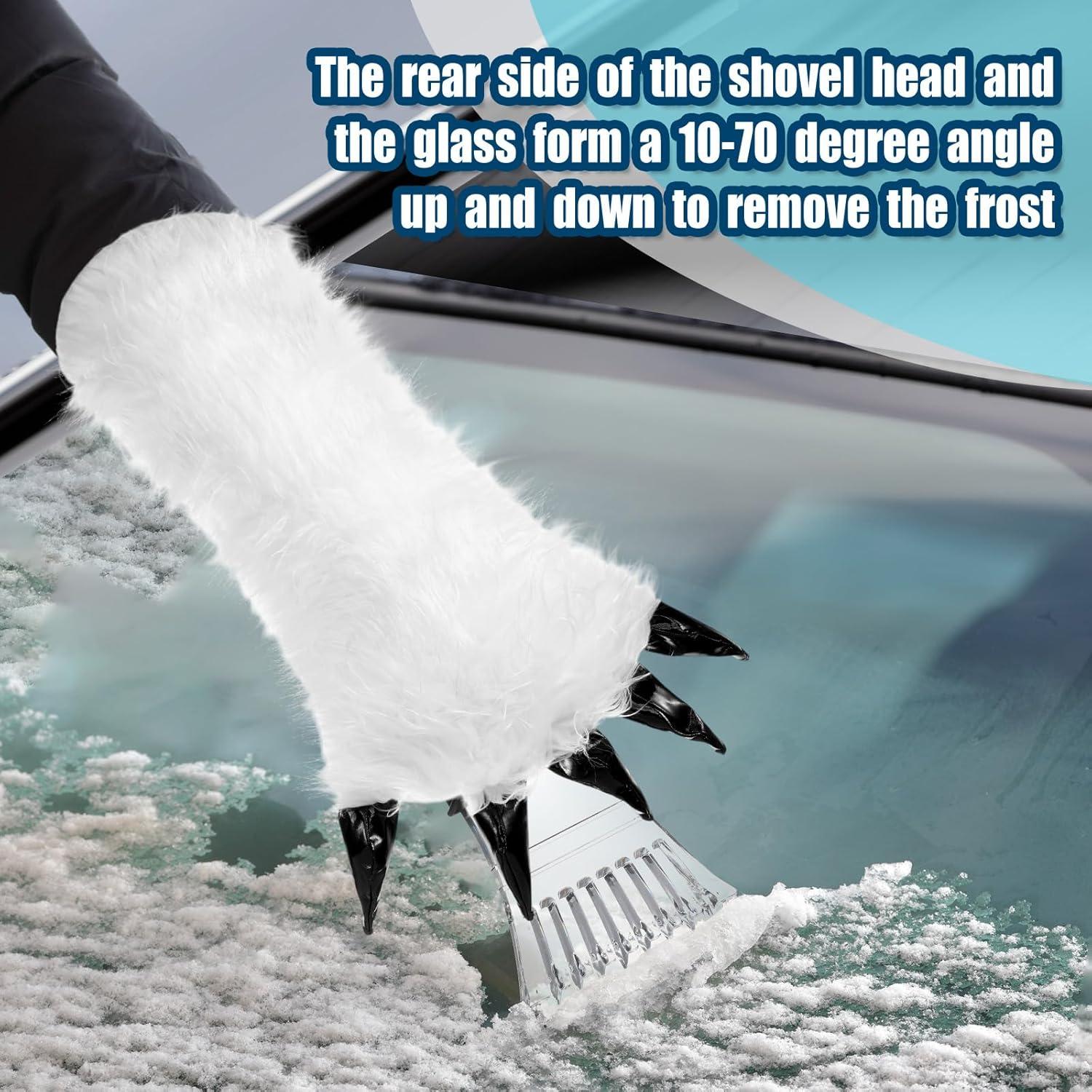 Guantes Raspadores de Hielo Lanties - 2 Pcs Aislados 30x16 cm