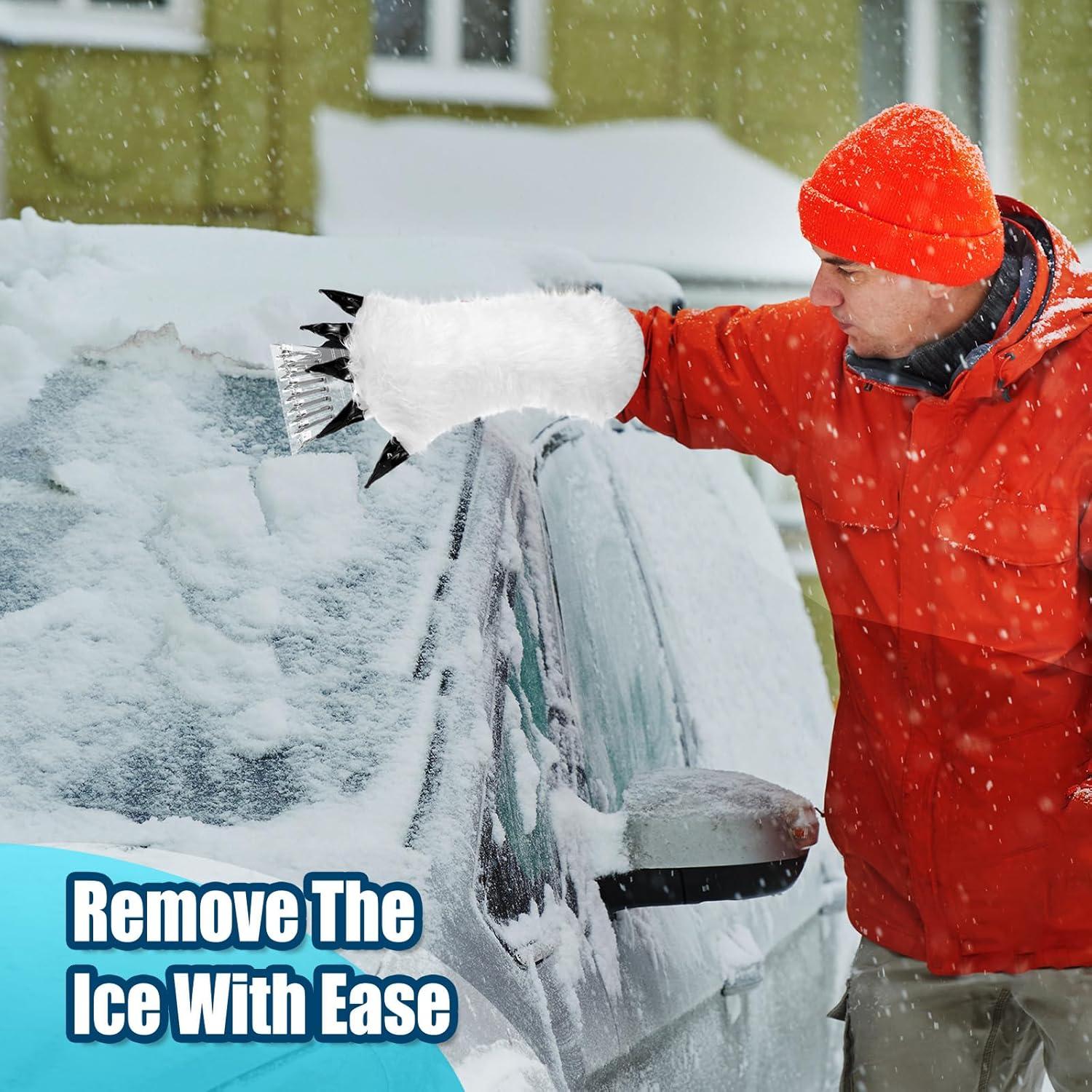 Guantes Raspadores de Hielo Lanties - 2 Pcs Aislados 30x16 cm