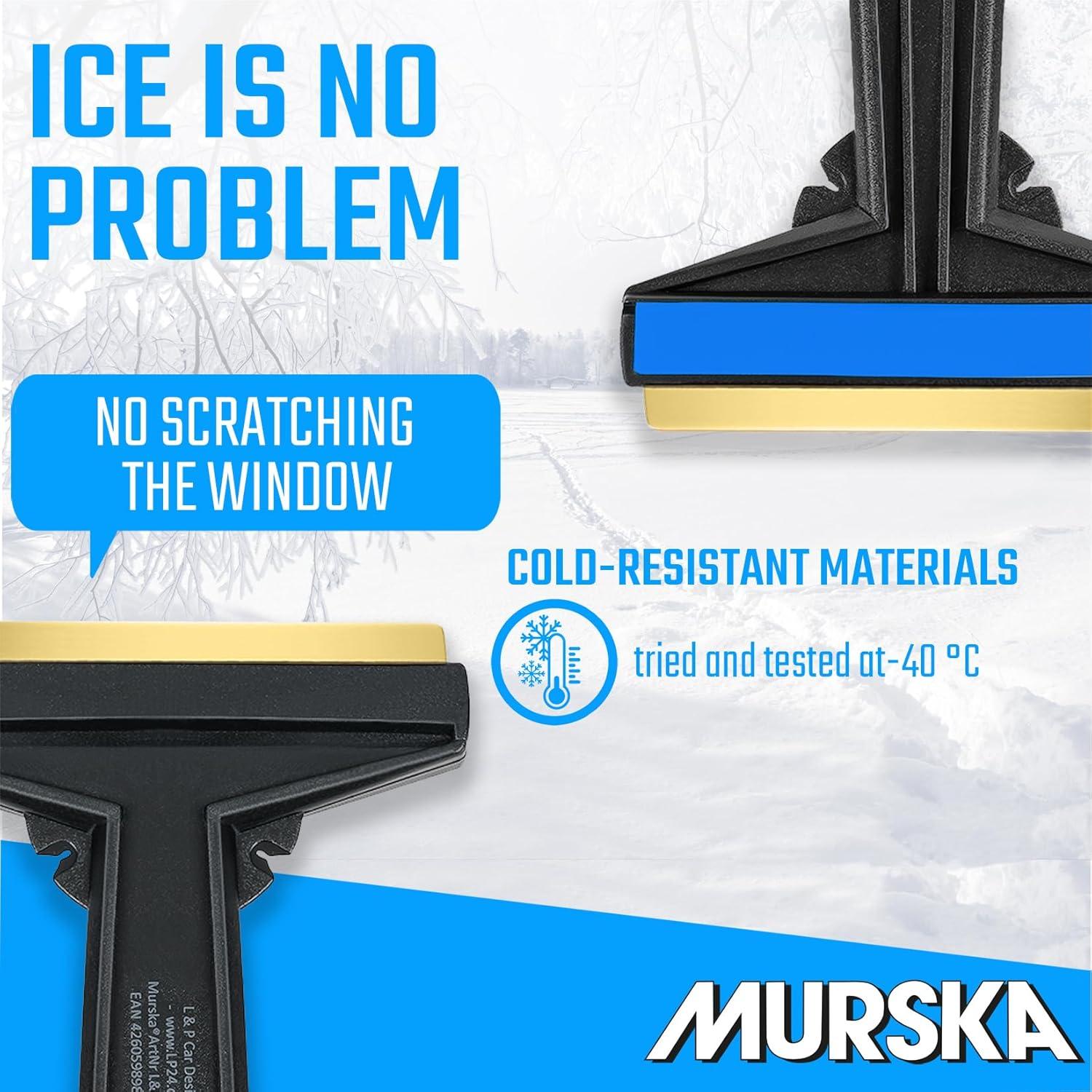 Raspador de Hielo Murska para Auto - Cuchilla de Latón - 2 Piezas