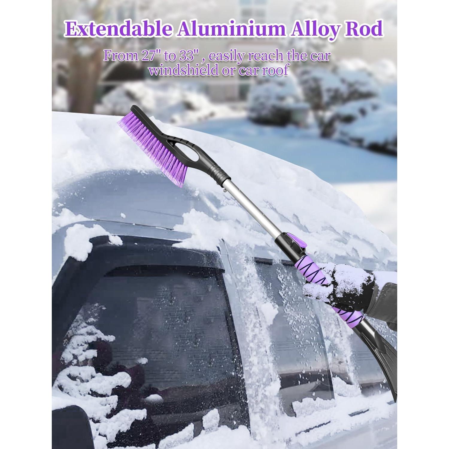 Raspador de Hielo y Cepillo de Nieve HEEYA 2 en 1 Extensible 83.82 cm