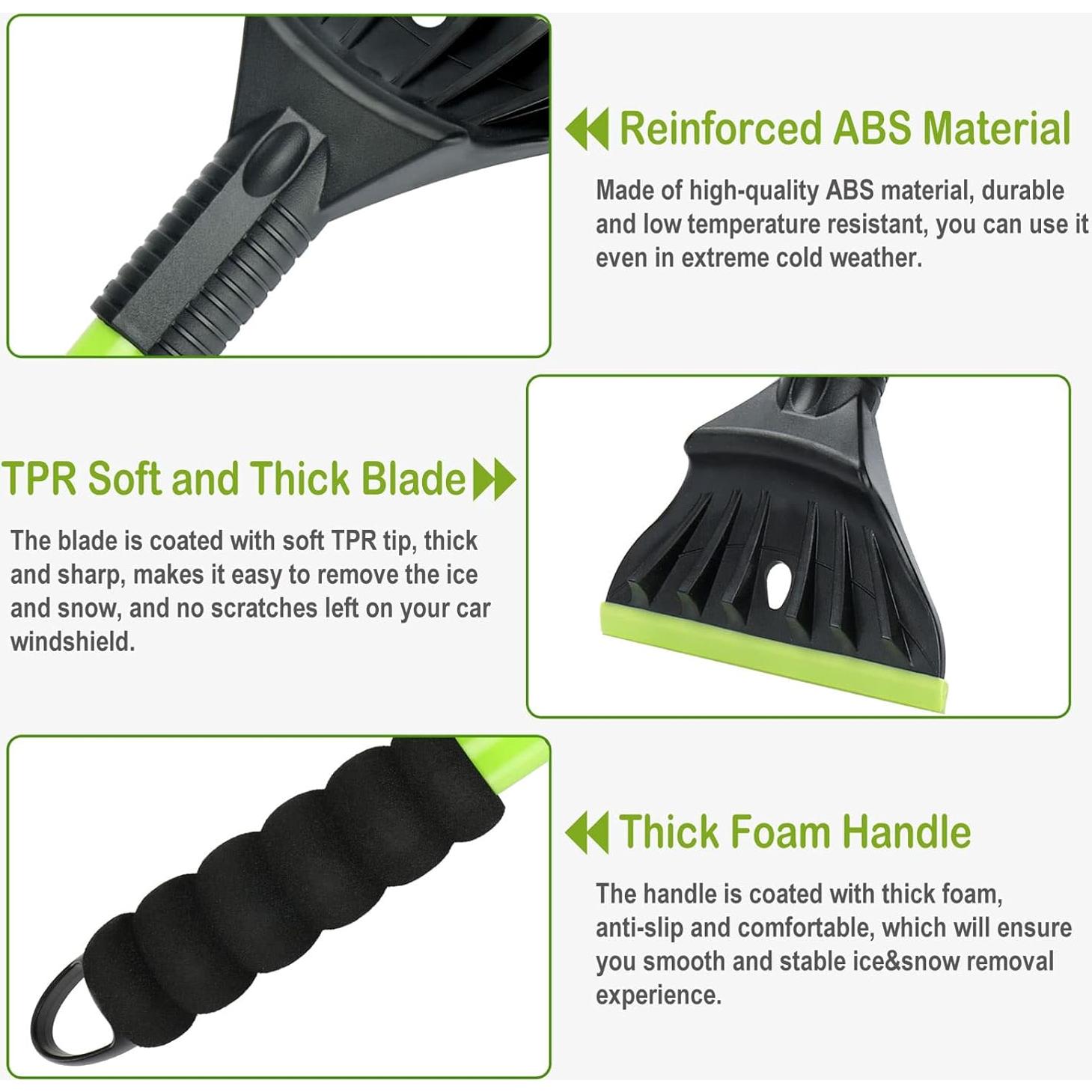 Raspador de Hielo Nibule G002 con Mango de Espuma 12 cm