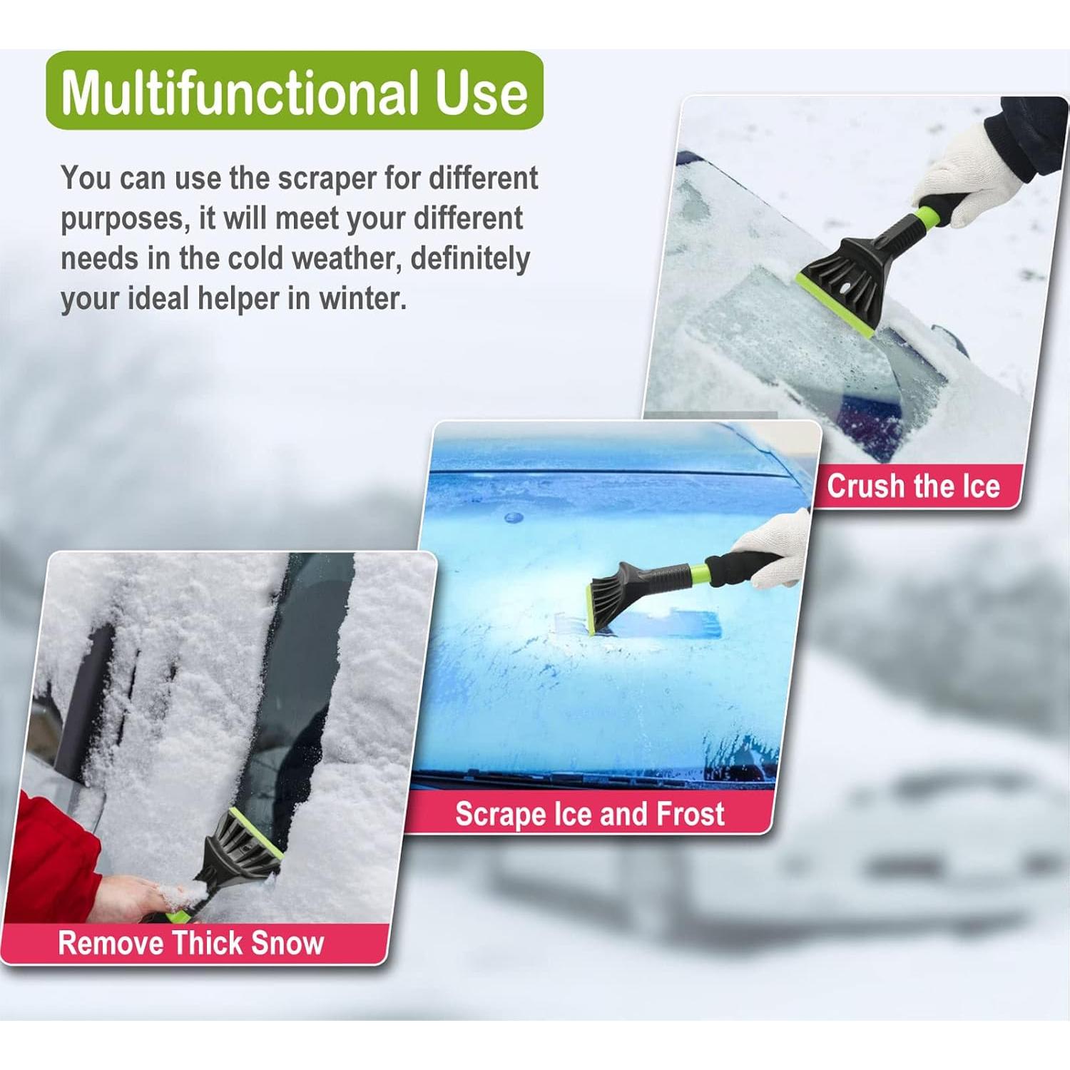 Raspador de Hielo Nibule G002 con Mango de Espuma 12 cm