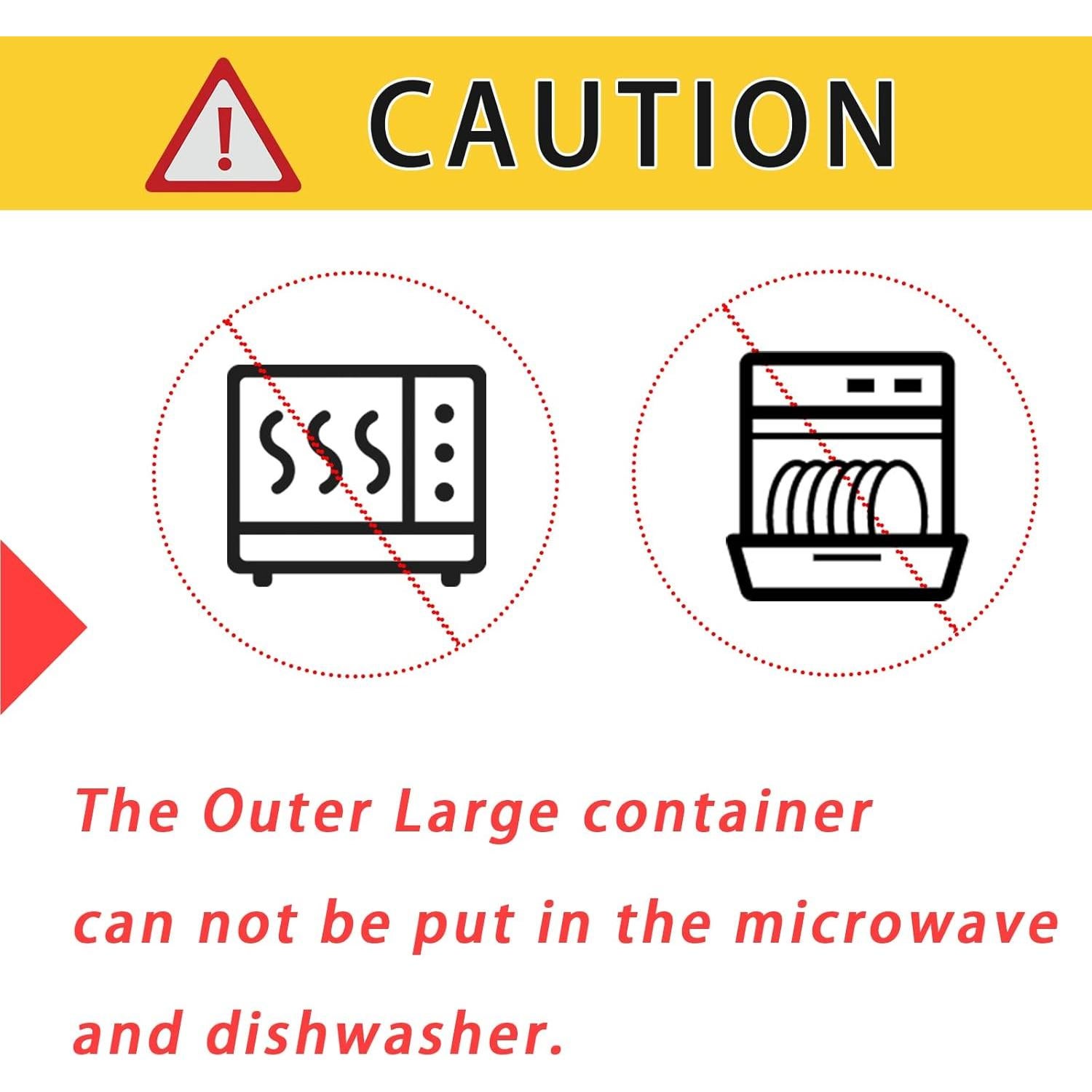 Bandeja de Servicio MANO con Tapa y 6 Compartimentos