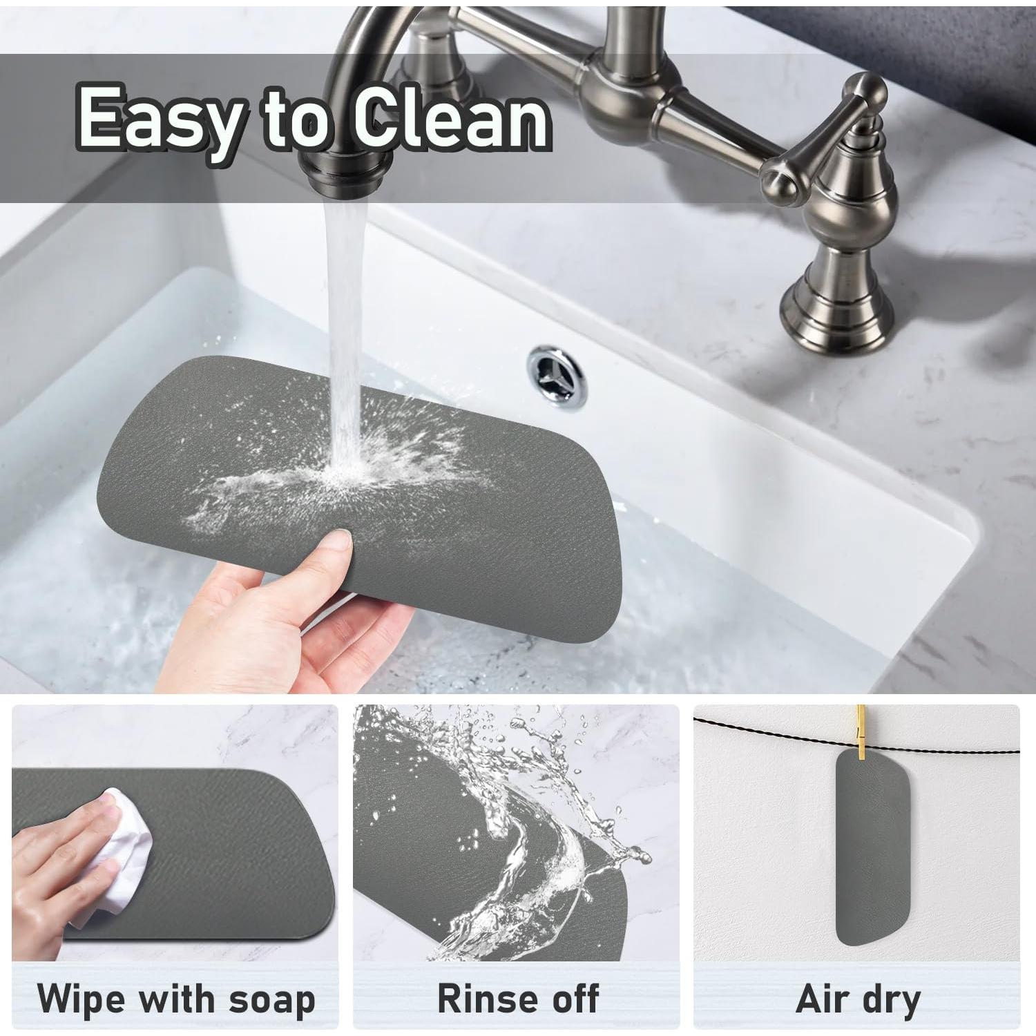 Bandeja de Goteo LOPNUR para Refrigerador 2 Piezas 21.1x7.9cm Gris