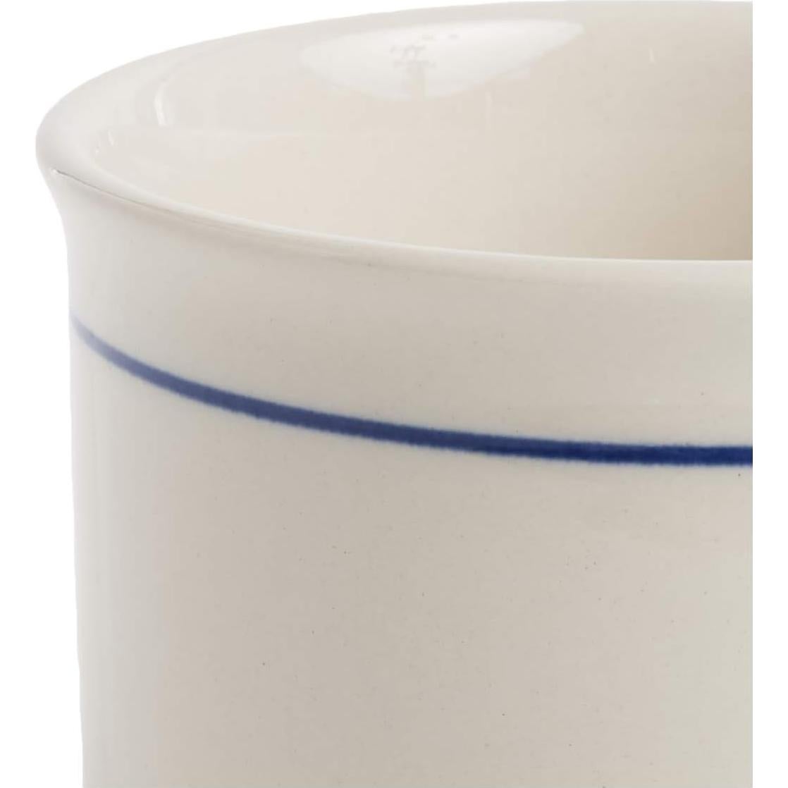 Butter Keeper Norpro Cerámica Esmaltada 10cm Blanco